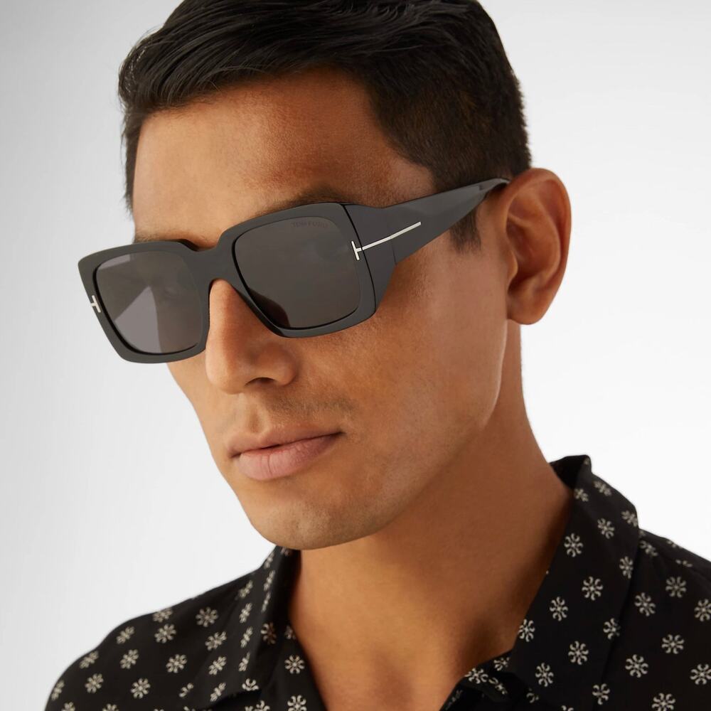 New!!! Tom Ford Ryder-02 Sunglasses Tf1035-N 01a Authentic